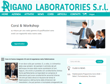 Tablet Screenshot of ilcosmetologo.com